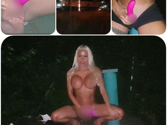 DanielaCoraHansson Porno Video: Eisenbahnarbeiter erwischt mich wie ich es mir selbst bes**ge